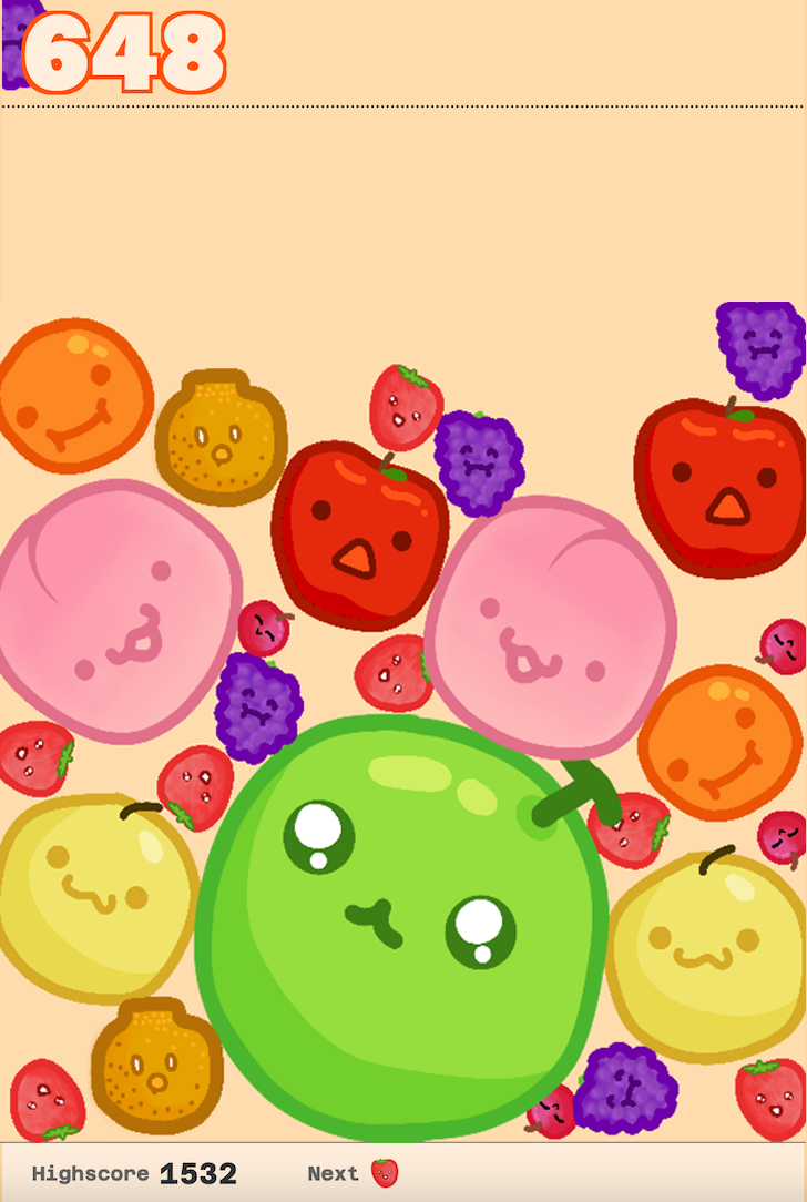 Fruit Drop Game Screenshots